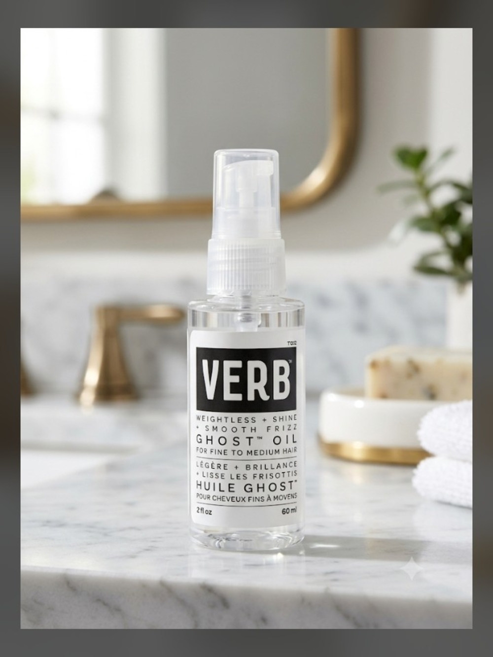Verb Ghost Oil - Weightless Hair Oil (2 fl oz / 60 ml)